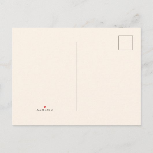 Geburtsankündigung Postkarte (Rückseite)