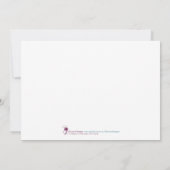 Geburtsankündigung - Prinzessin 2 Ankündigung (Rückseite)