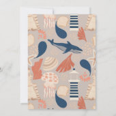 Geburtsankündigung von Baby an Bord Einladung (Rückseite)