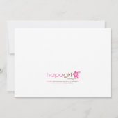 Geburtsankündigung von Owlet Tree - Blau & Grün Ankündigung (Rückseite)