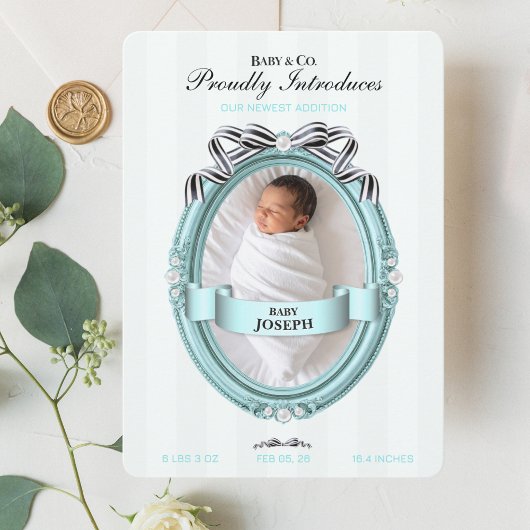 Geburtsanzeige Baby & Co