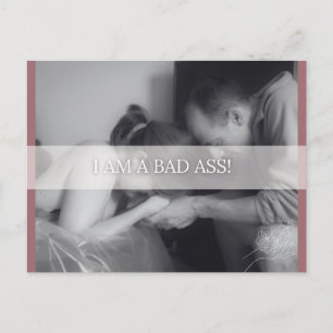 Geburtsbestätigungskarte Feiertagspostkarte