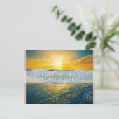 Geburtsbestätigungskarte Feiertagspostkarte (Stehend Vorderseite)