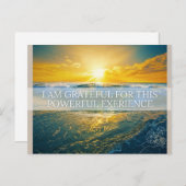 Geburtsbestätigungskarte Feiertagspostkarte (Vorne/Hinten)