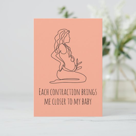 Geburtsbestätigungskarten (Stehend Vorderseite)