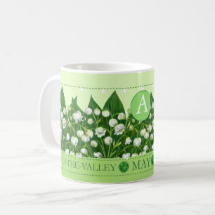 Geburtsblumen- und Edelstein-Klassiktasse Mai Kaffeetasse