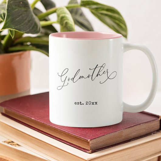 Geburtsdatum der Muttergesellschaft Zweifarbige Tasse