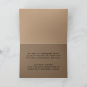 Geburtsdatum des Mitarbeiters/Firmenlogo Karte (Innenseite)