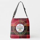 Geburtsdatum Fabulous US Viriginseln Flag Custom Tragetaschen Mit Langen Trägern (Rückseite)