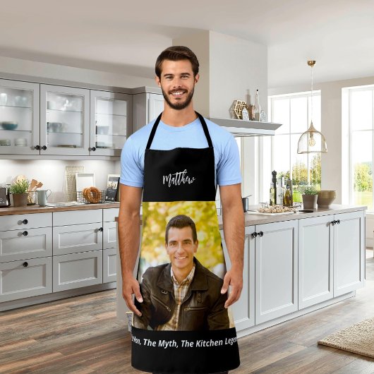 Geburtsdatum Foto Mann Mythos Küche Legende Name Schürze