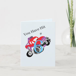 Geburtsdatum G-Karte: 6 Geburtstag Karte