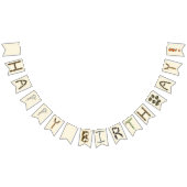 Geburtsdatum - Insekt Geburtstag Wimpelkette (Alle)