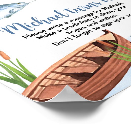 Geburtsdatum - Kapselzeichen Poster (Ecke)