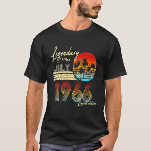 Geburtsdatum Legendär seit Juli 1966 T-Shirt