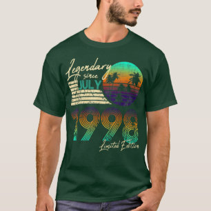 Geburtsdatum Legendär seit Juli 1998 T-Shirt