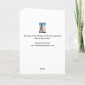 Geburtsdatum: Russische Kirche, Leipzig Karte (Rückseite)