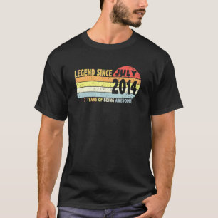 Geburtsdatum seit Juli 2014 Geboren 2014 D T-Shirt