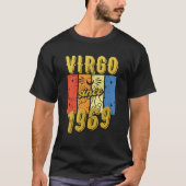 Geburtsdatum Virgo 1969 Zodiac-Zeichen T-Shirt (Vorderseite)