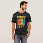 Geburtsdatum Virgo 1969 Zodiac-Zeichen T-Shirt (Vorne ganz)