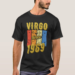 Geburtsdatum Virgo 1969 Zodiac-Zeichen T-Shirt