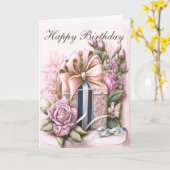 Geburtsday Custom Message Card Karte (Gelbe Blume)