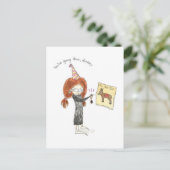 Geburtsday Donkey Postcard Postkarte (Stehend Vorderseite)