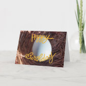 Geburtseier Karte (Vorderseite)