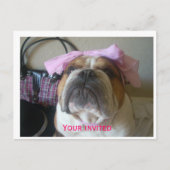 Geburtseinladungen Postkarten (Vorderseite)