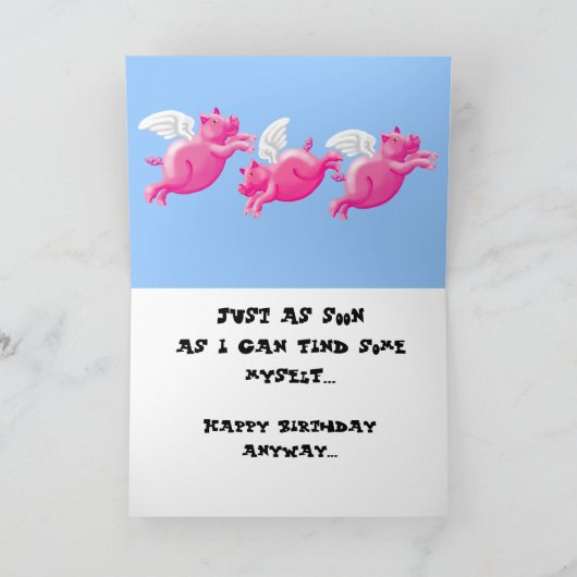 Geburtsgeld Karte (Innenseite)