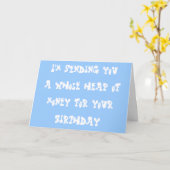 Geburtsgeld Karte (Gelbe Blume)