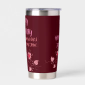 GEBURTSGESCHENK FÜR MAMA, VATER, SCHWESTER, SOHN, THERMOBECHER (Links)