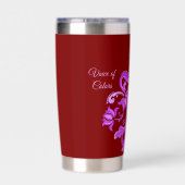 GEBURTSGESCHENK FÜR MAMA, VATER, SCHWESTER, SOHN, THERMOBECHER (Rückseite)