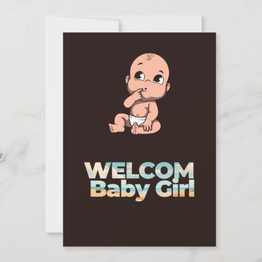 Geburtsgratulation Feiertagskarte (Vorderseite)