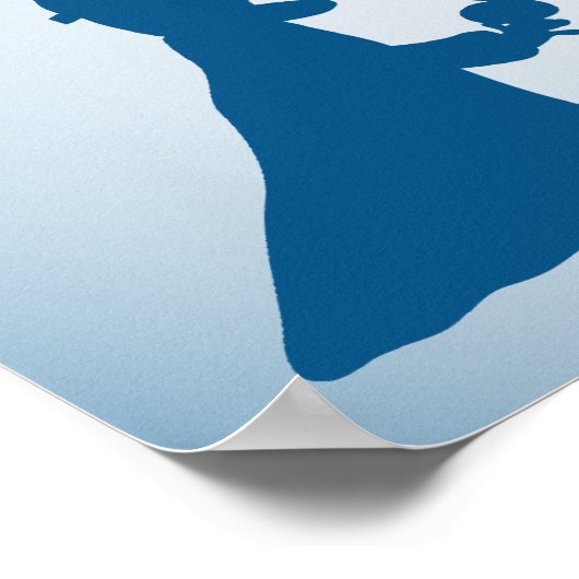 Geburtsgrenze Poster (Ecke)