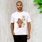 Geburtshaus und Blume T-Shirt