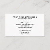 *~* Geburtshelferin Reiki Doula Birth Coach Visitenkarte (Rückseite)