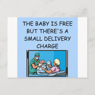 Geburtsherz Postkarte