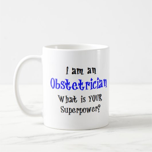 Geburtshilfe-Tasse Kaffeetasse (Links)