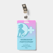 Geburtshilfe und Gynäkologie Ausweis (Rückseite mit Clip)