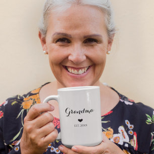 Geburtshinweis Geschenk Großeltern Liebe Herz Kaffeetasse