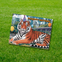 Geburtshut mit bengalischem Tiger