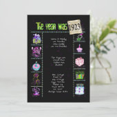 Geburtsjahr 1923 Einladung (Stehend Vorderseite)