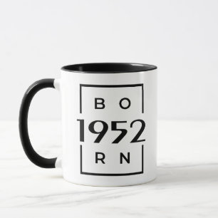 Geburtsjahr 1952 Tasse