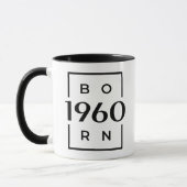 Geburtsjahr 1960 Tasse (Links)