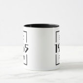 Geburtsjahr 1965 Tasse (Zentrum)