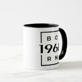 Geburtsjahr 1968 Tasse (VorderseiteRechts)