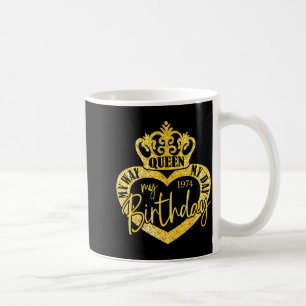 Geburtsjahr 1974 Geburtstag Vintage 1974 Geboren 1 Kaffeetasse