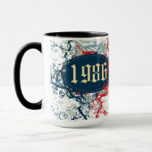 Geburtsjahr 1986 oder seit 1986 oder hergestellt i tasse (Links)