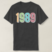 GEBURTSJAHR 1989 T-Shirt (Design vorne)