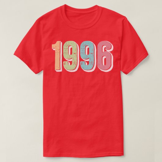 GEBURTSJAHR 1996 T-Shirt (Design vorne)